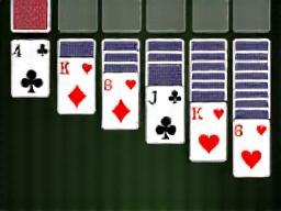 Online solitaire card game